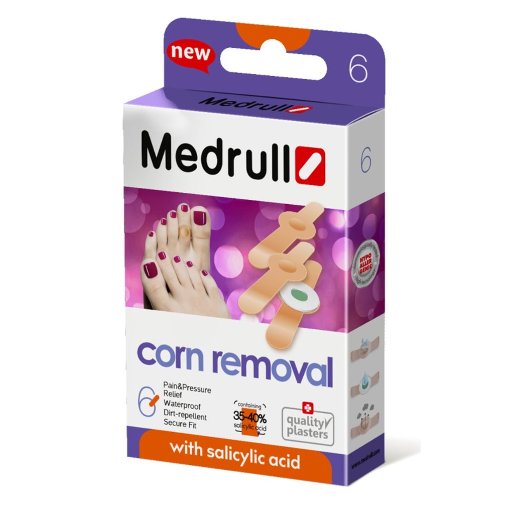 * Medrull Corn Removal Plaster, 6's