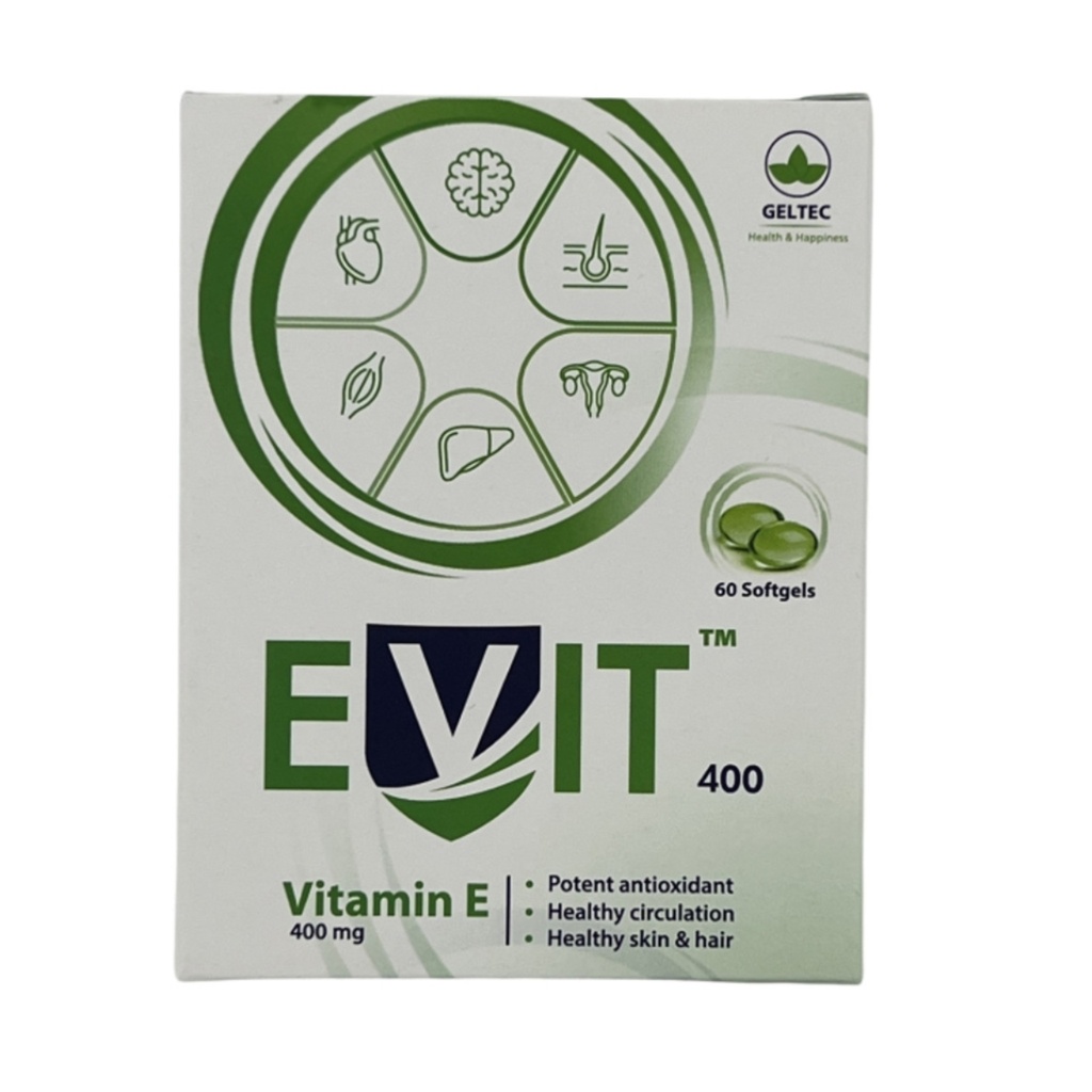 * Prescriptives Evit 400mg Capsules, 60's