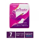 * Private Extra Thin Night With Wings, 7's