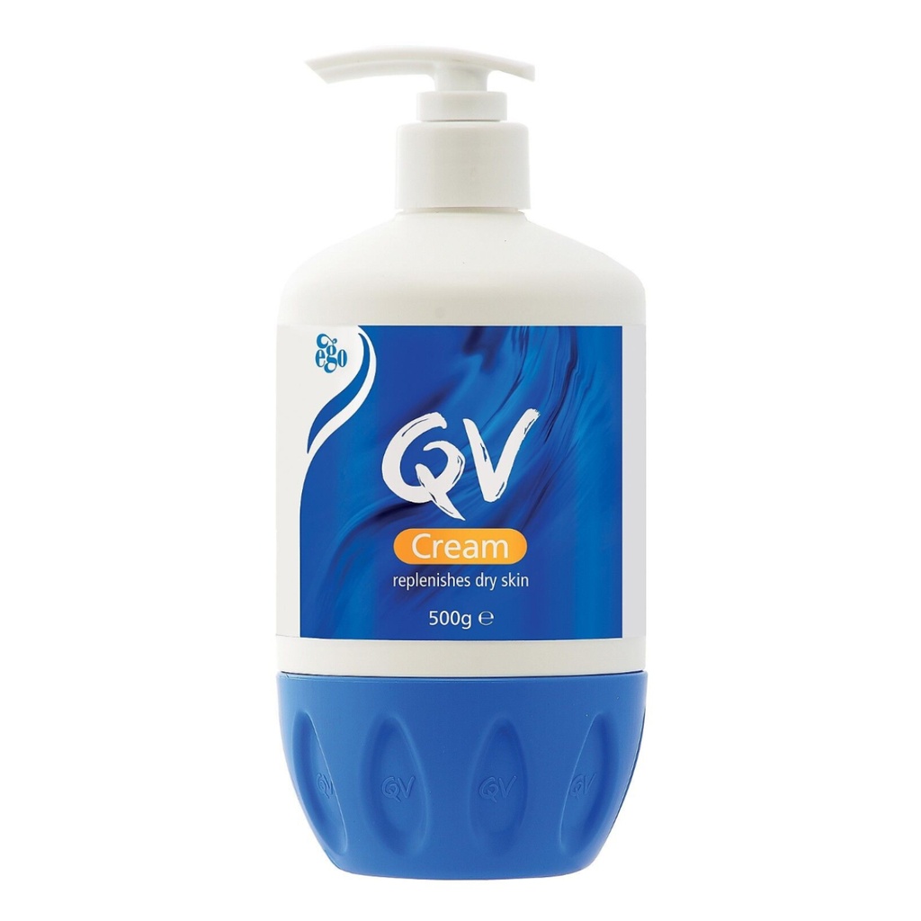 * QV Cream With Pump, 500g