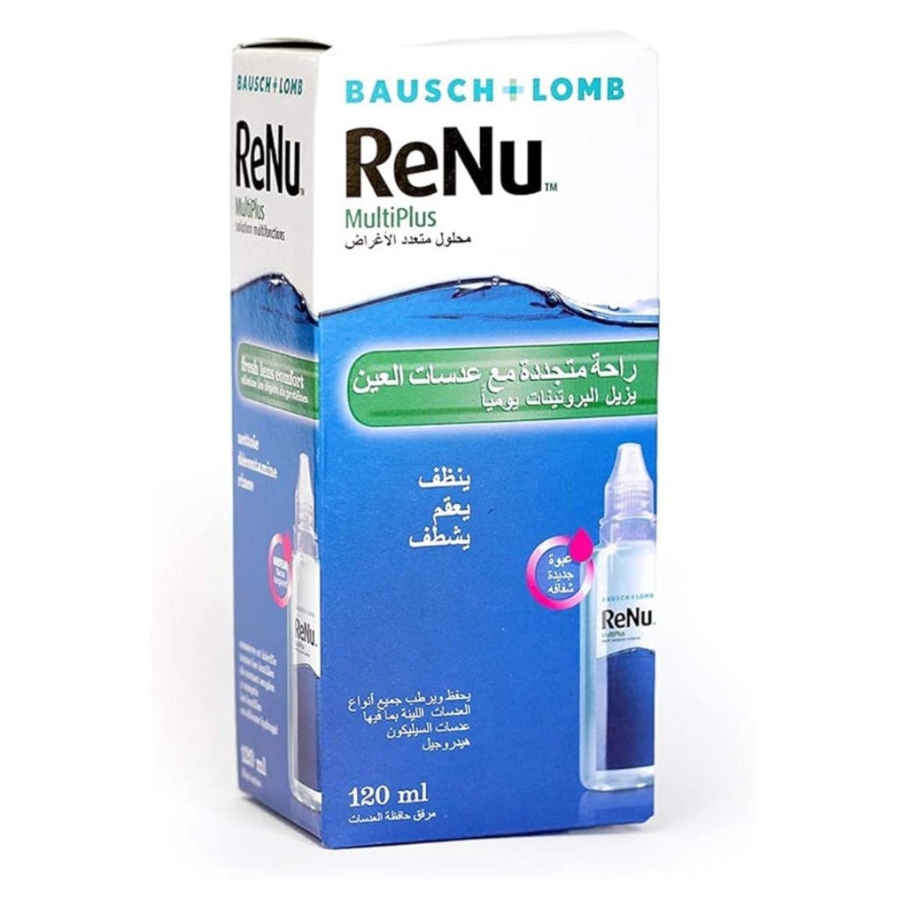 * Renu Multi Plus Solution, 120ml