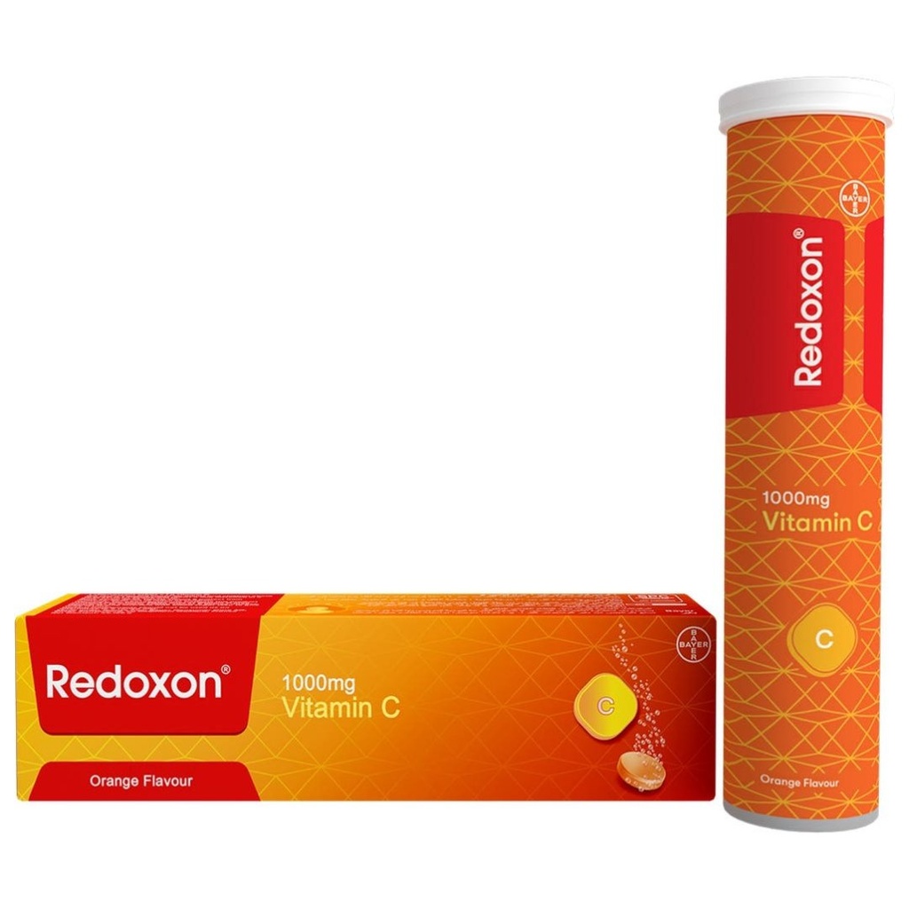 * Redoxon Vitamin C Effervescent Tablets, 15's