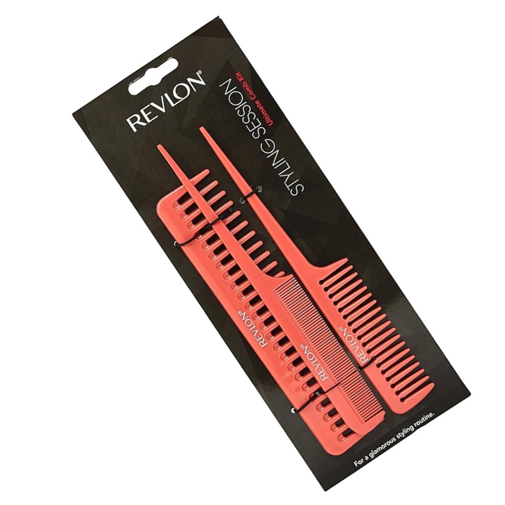 * Revlon Styling Session Ultimate Hair Comb Set - 3's