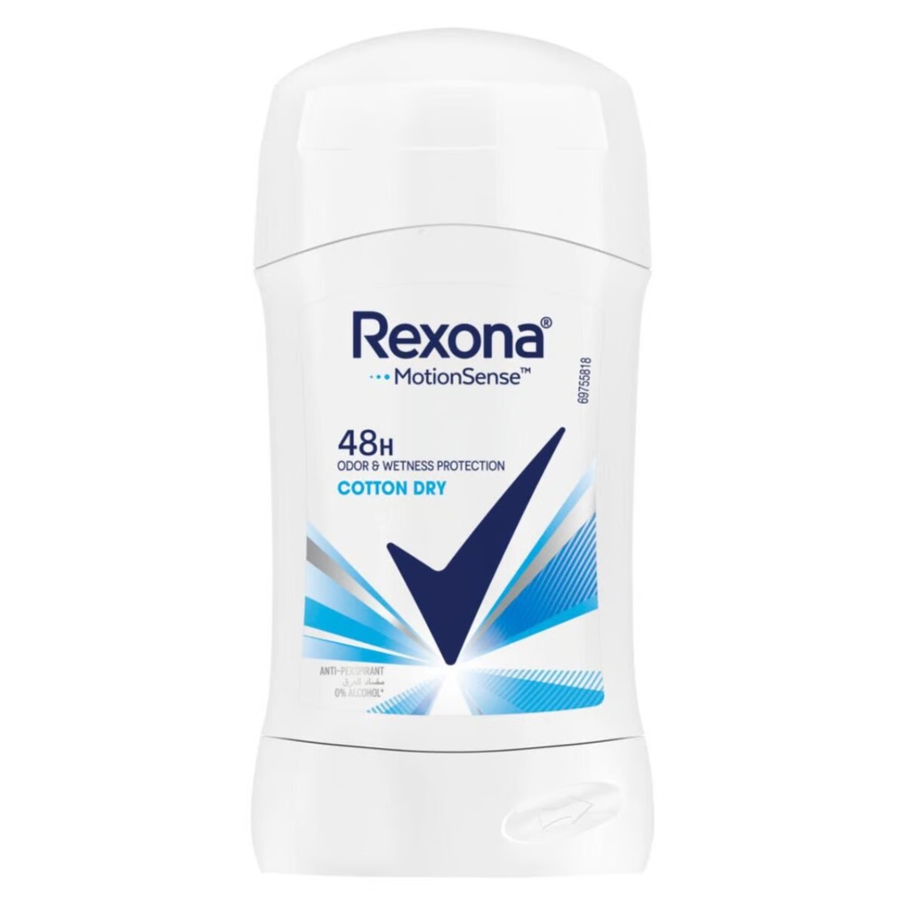 * Rexona Women Cotton Dry Stick, 40g