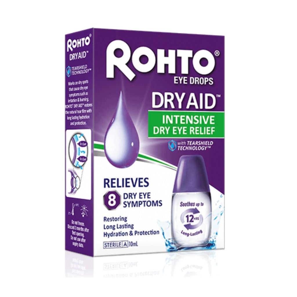 * Rohto Dry Aid Eye Drops, 10ml