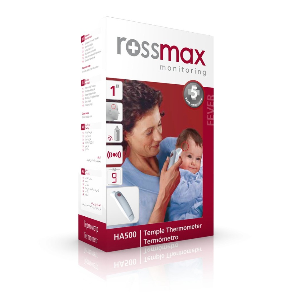 * Rossmax Non-Contact Infrared Thermometer - HA500