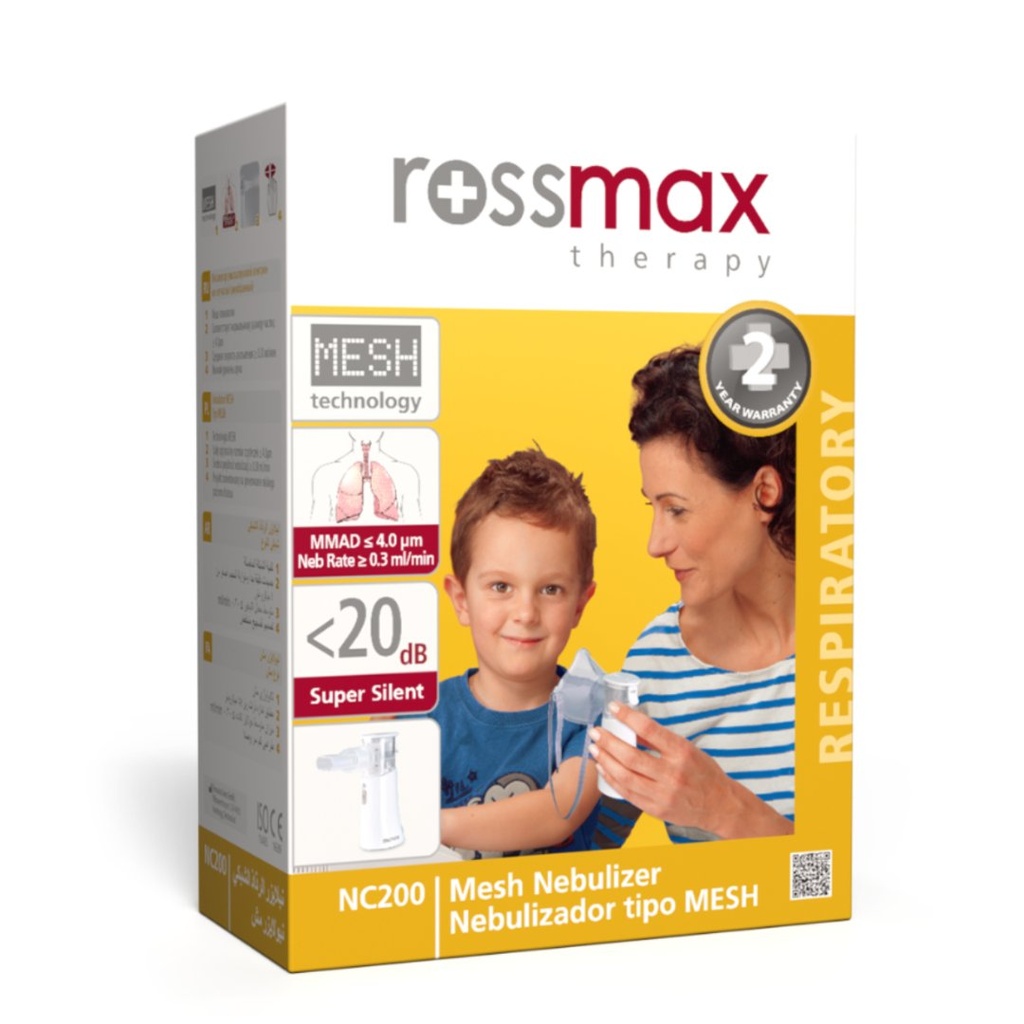 * Rossmax Portable Mesh Nebulizer - NC200