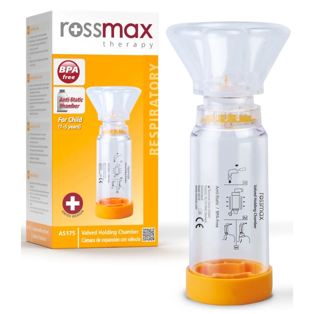 * Rossmax Valved Holding Chamber - Medium (Children)