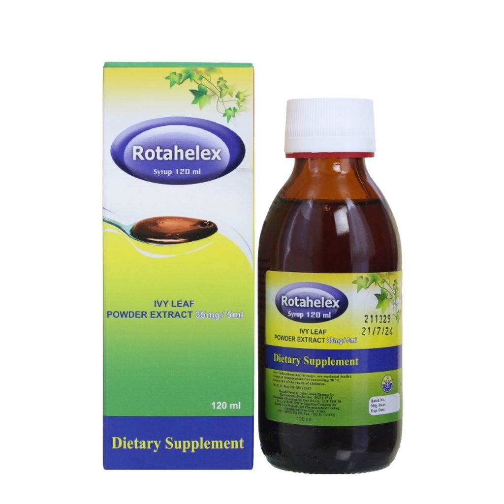 * Rotahelex Ivy Syrup, 120ml
