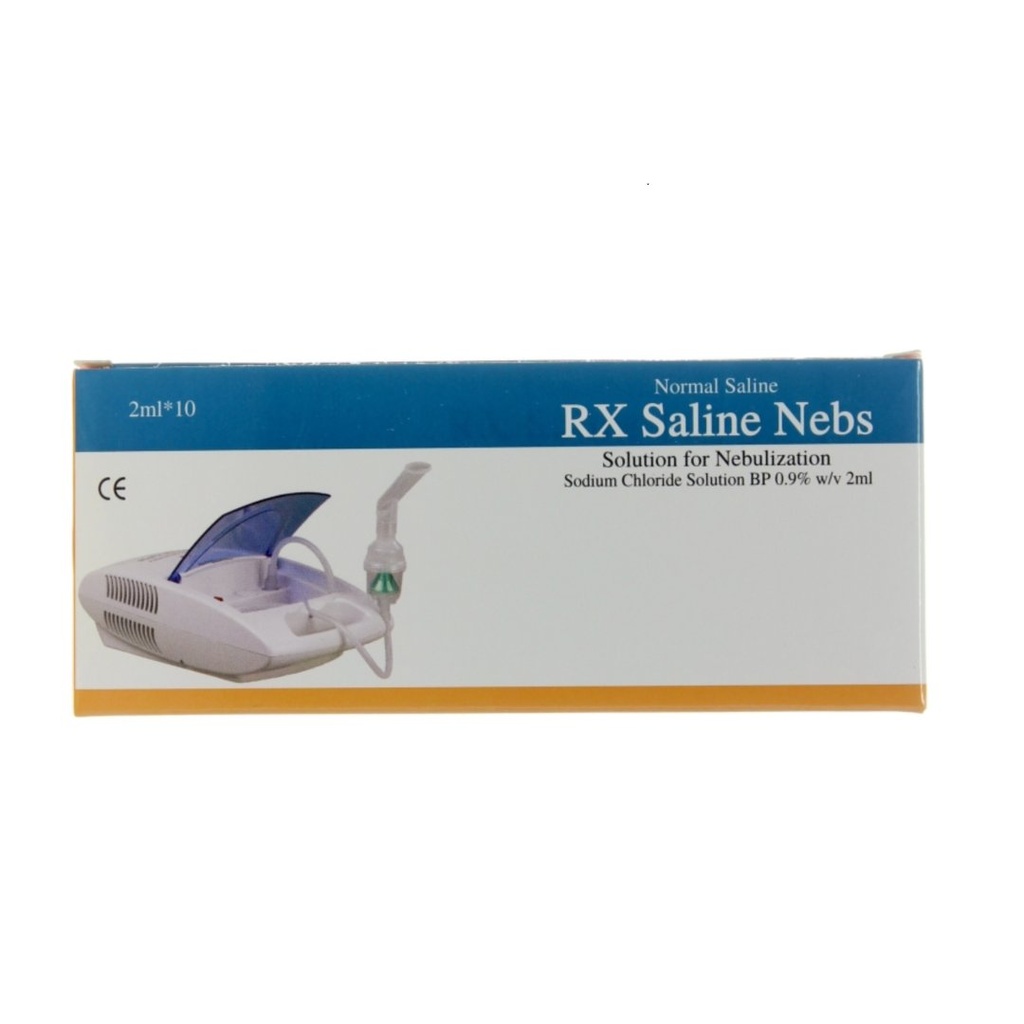 * Rx Saline 2ML x 10Pcs