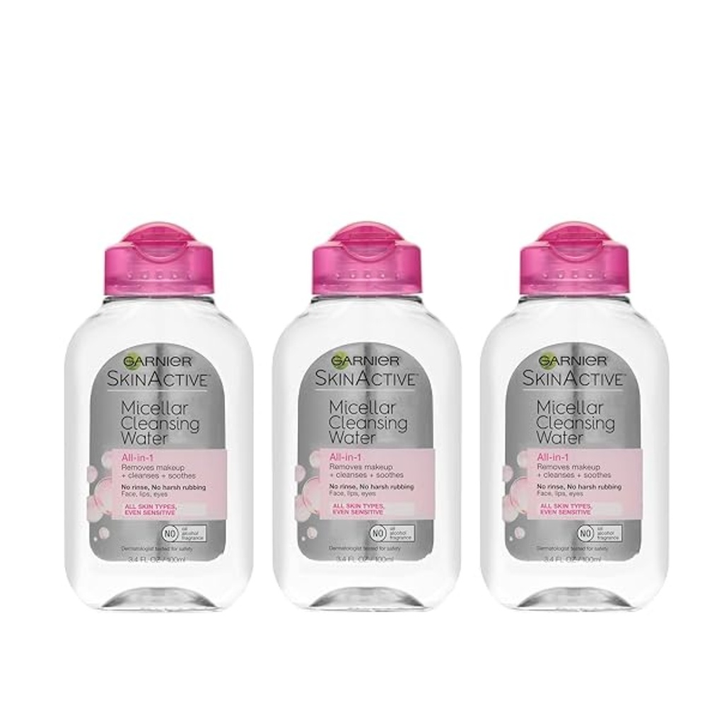 * Garnier Skin Active Micellar Cleansing Water, 3x100ml - OFFER