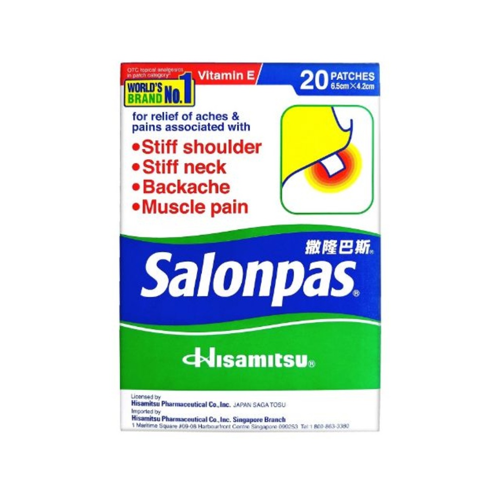 * Salonpas Plaster, 20's 