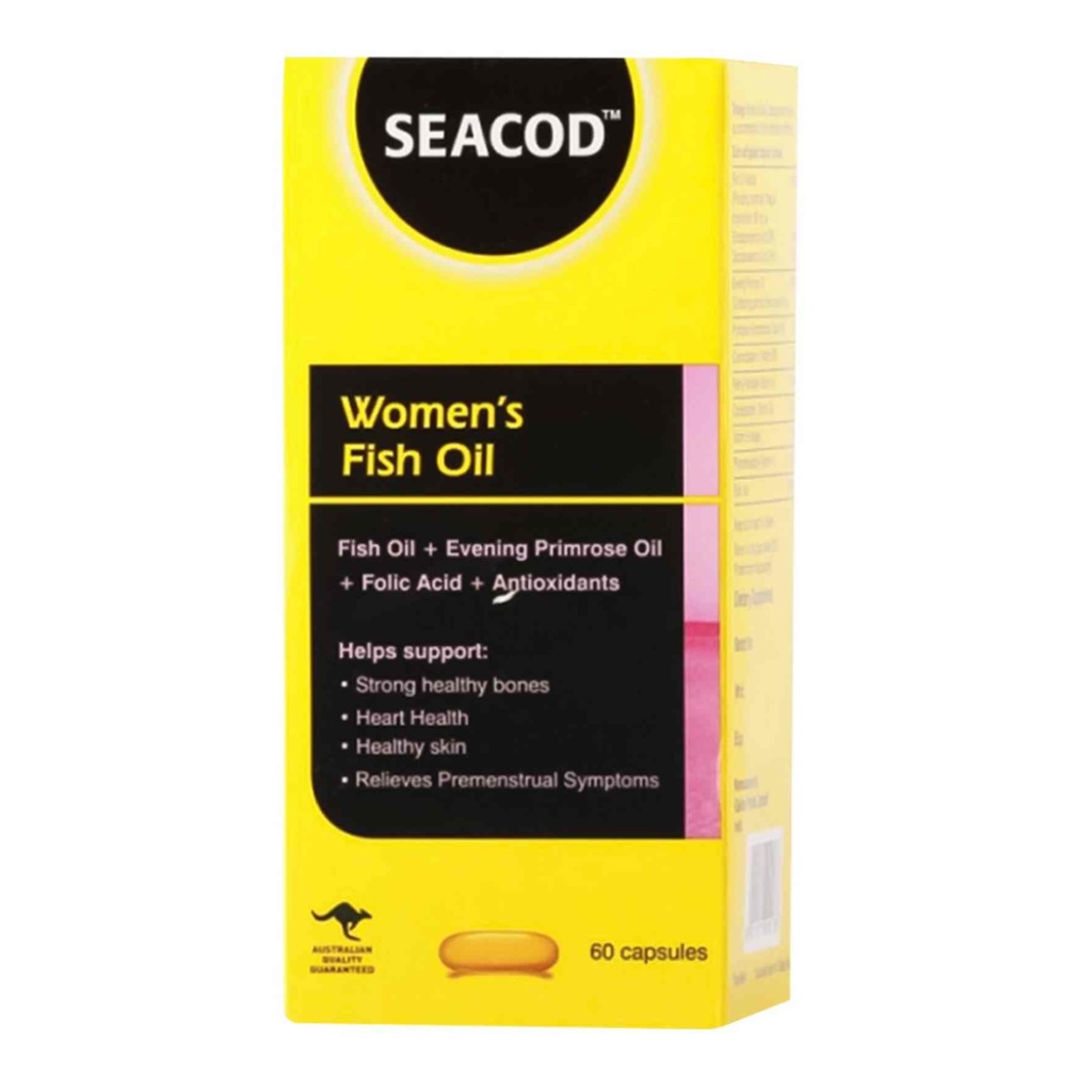 * Seacod Women’s Fish Oil Capsules, 60's
