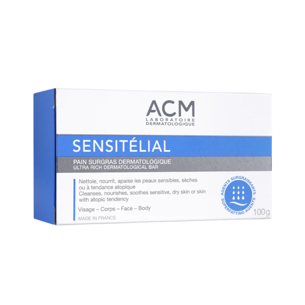 * Acm Sensitelial Ultra Rich Dermatological Bar, 100g