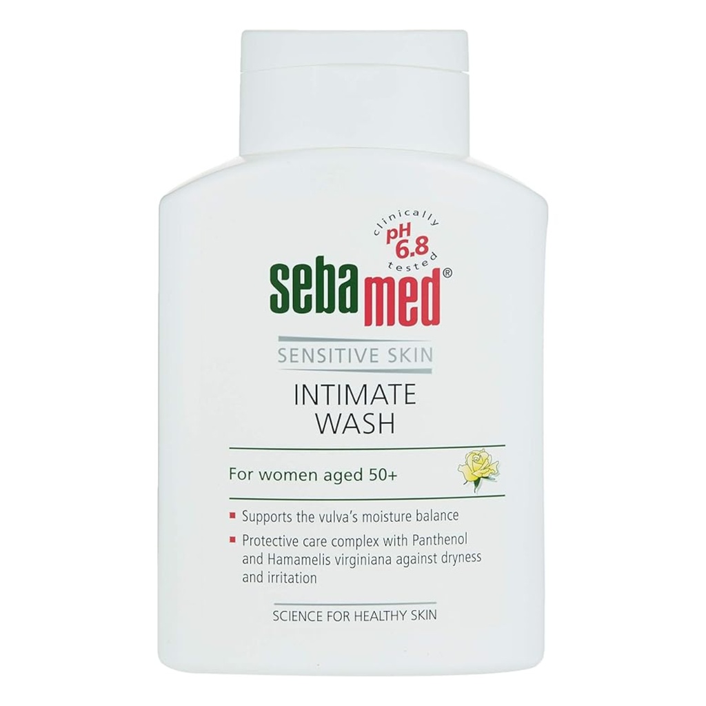 * Sebamed Feminine Age 50+ P.H 6.8 Intimate Wash, 200ml