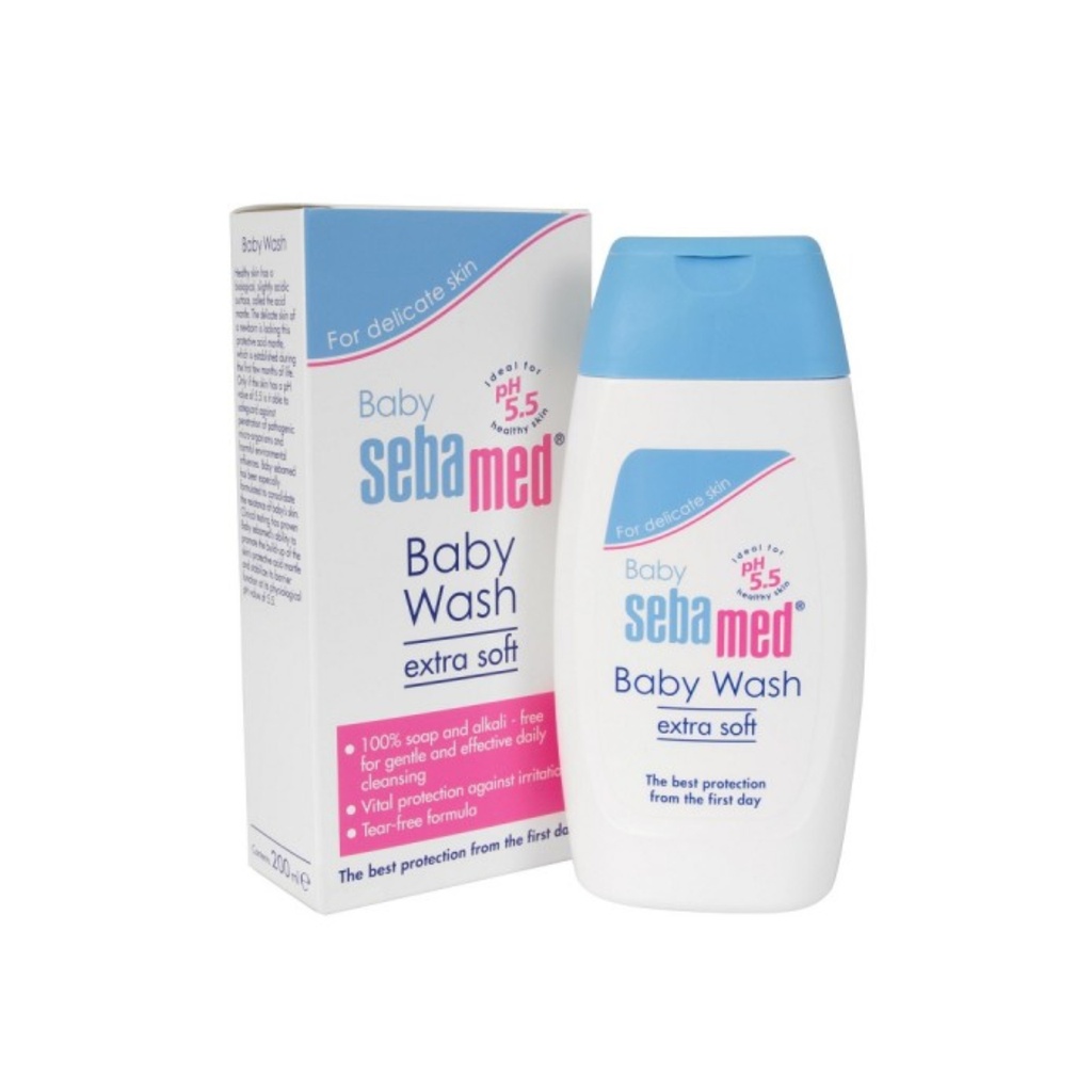 * Sebamed Baby Wash Extra Soft, 200ml