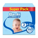 * Sanita Bambi Size 3 (M), 140's - (Old Pack)