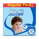 * Sanita Bambi Size 4+ (L+), 12's