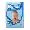 سانيتا بامبي مقاس 3(متوسط)، 15حفاض