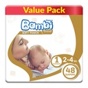 * Sanita Bambi Newborn Size 1, 48's