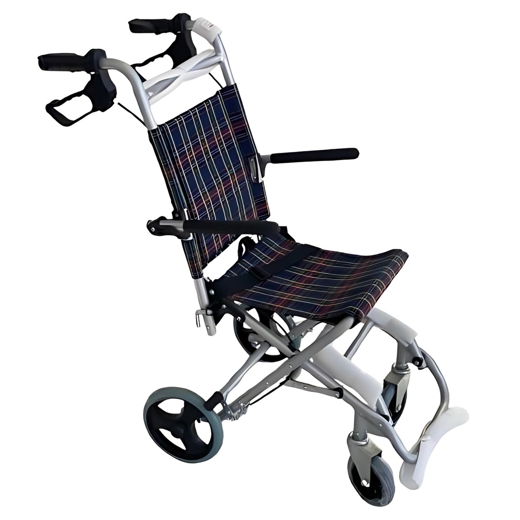 * Saponins Wheel Chair-Aluminum Portable Travel