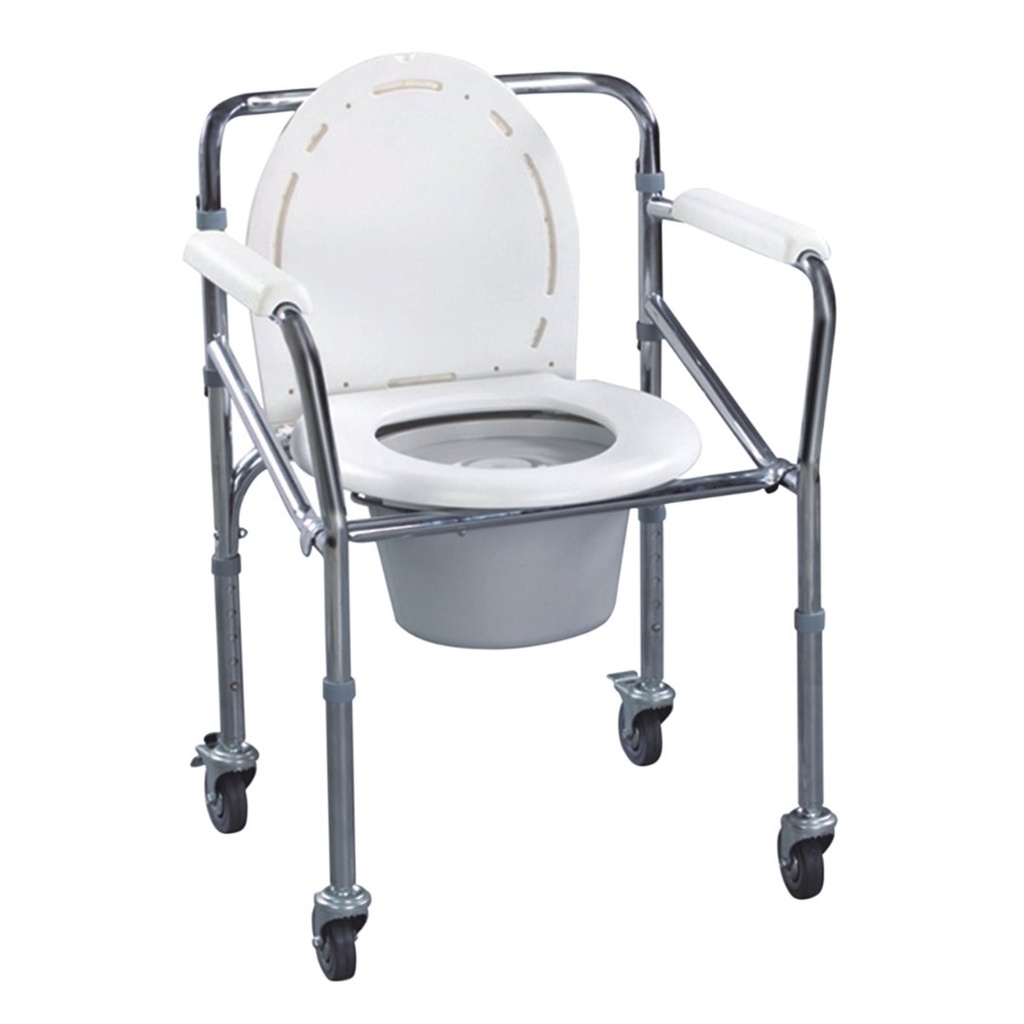 * Saponins Wheel Commode Chair - SA696