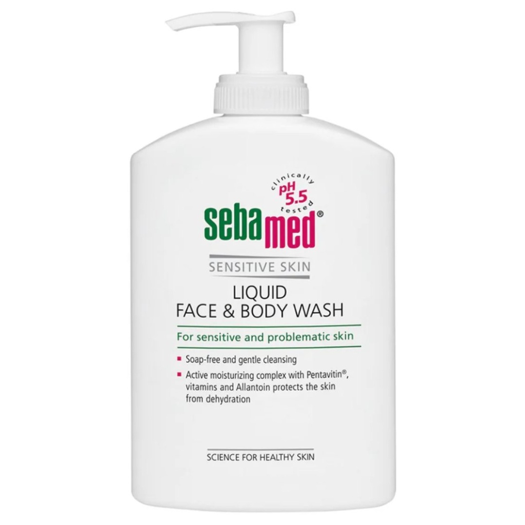 * Sebamed Face and Body Wash W/Pump, 300ml