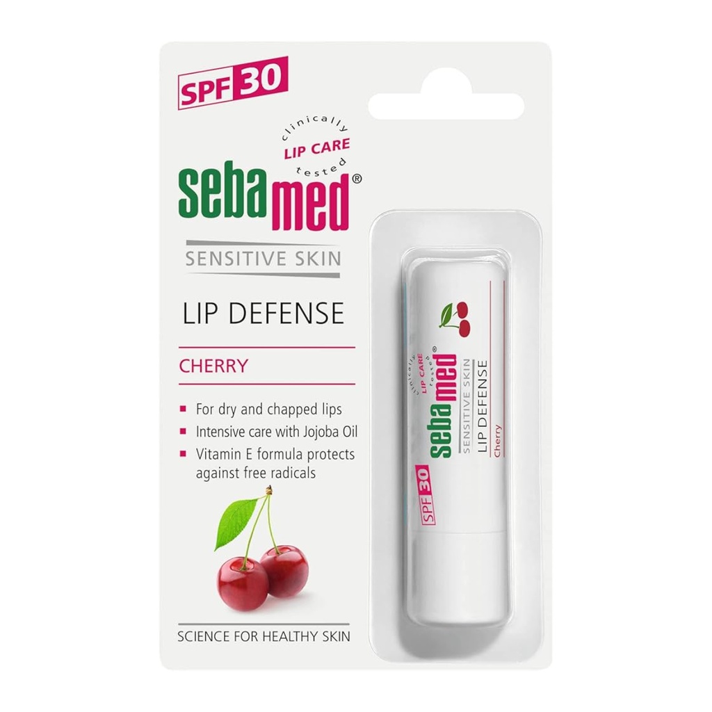 * Sebamed SPF30 Lip Defense Stick Cherry, 4.8g