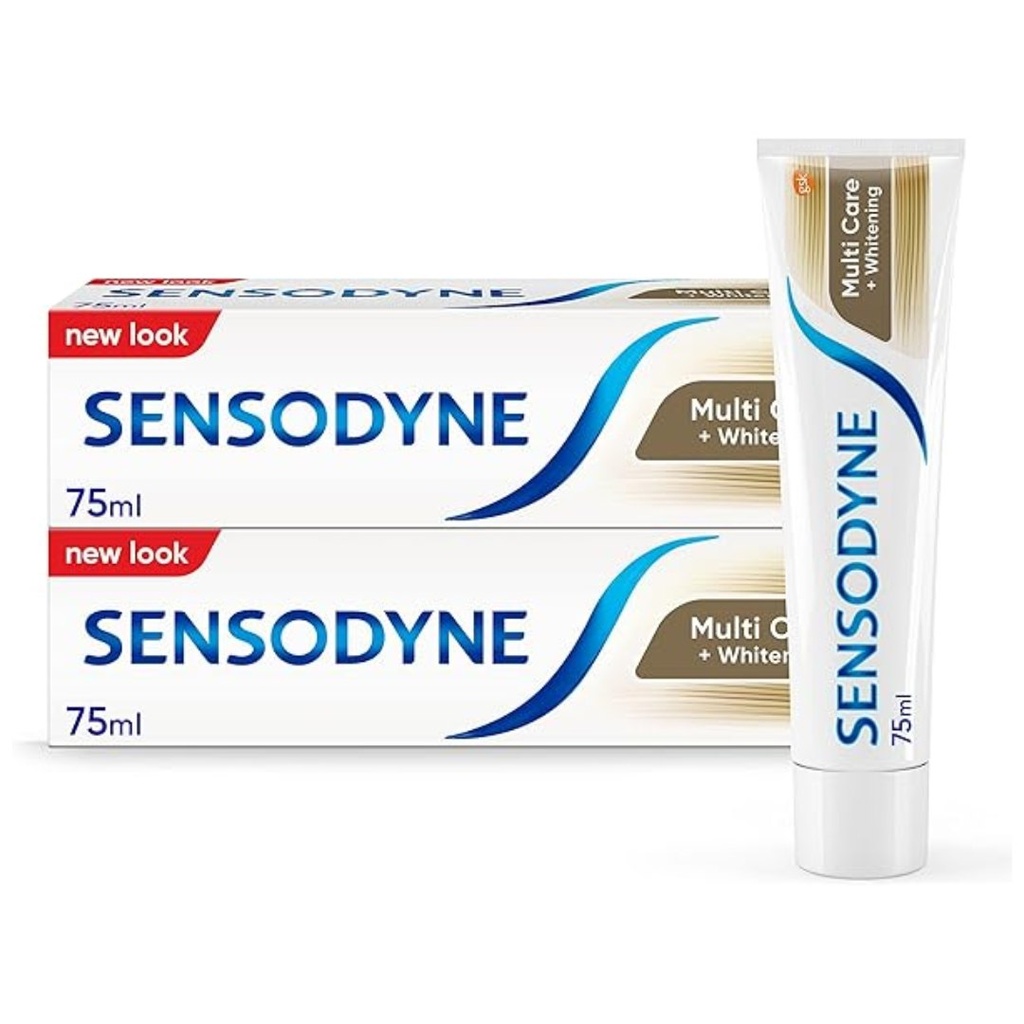 * Sensodyne Multicare + Whitening Toothpaste (2x75ml)
