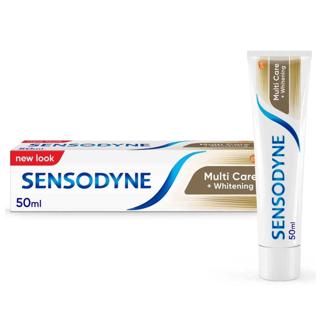 * Sensodyne Multi Care + Whitening Toothpaste, 50ml