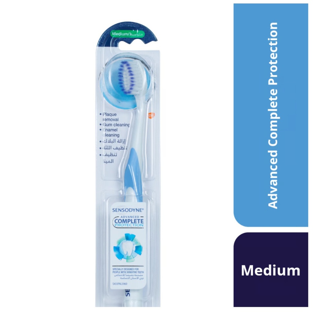 * Sensodyne Toothbrush Advance Complete Protection Medium