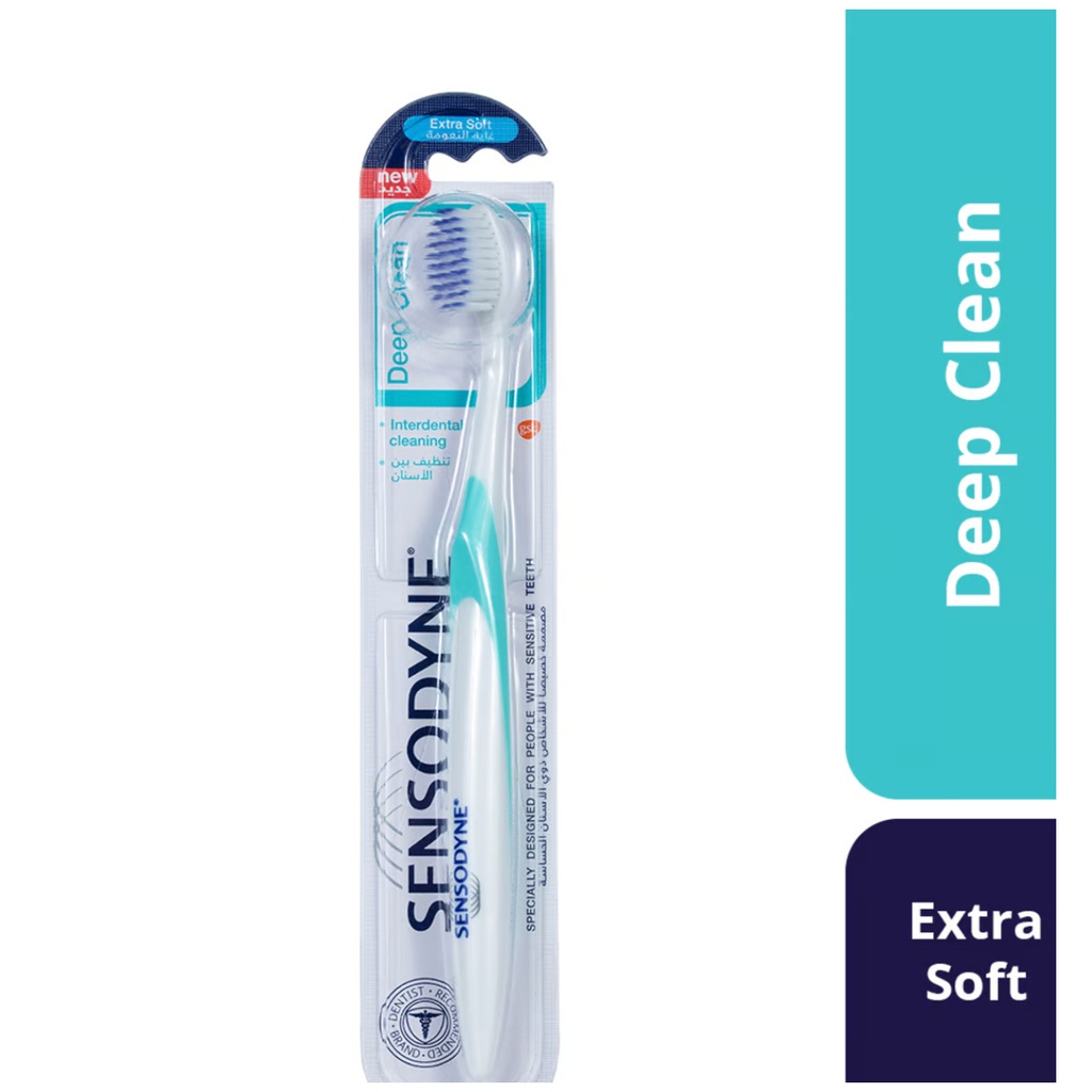 * Sensodyne Deep Clean Extra Soft Toothbrush