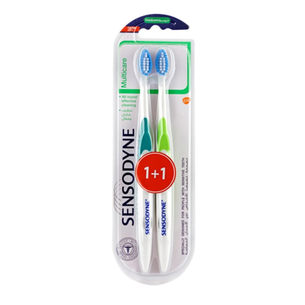 * Sensodyne Toothbrush Multi Care Medium - 1+1 Free