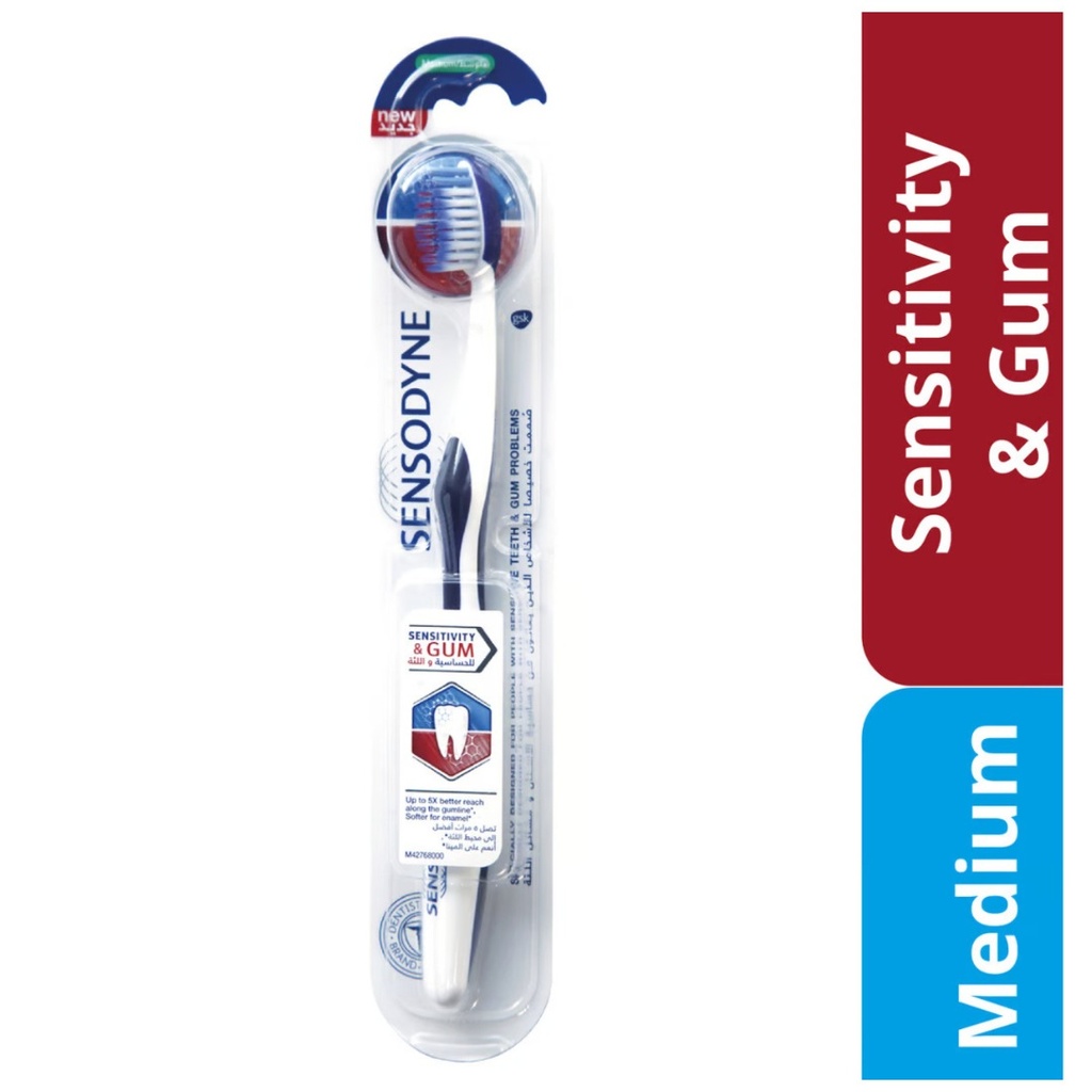 * Sensodyne Sensitivity & Gum Medium Toothbrush 
