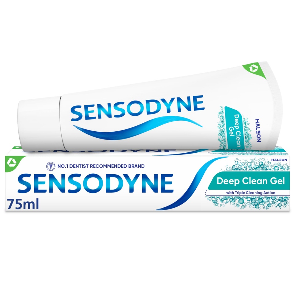 * Sensodyne Toothpaste Deep Clean Gel, 75ml