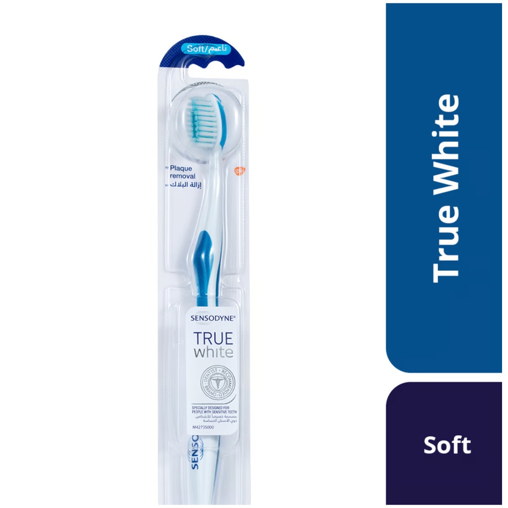 * Sensodyne True White Soft Toothbrush
