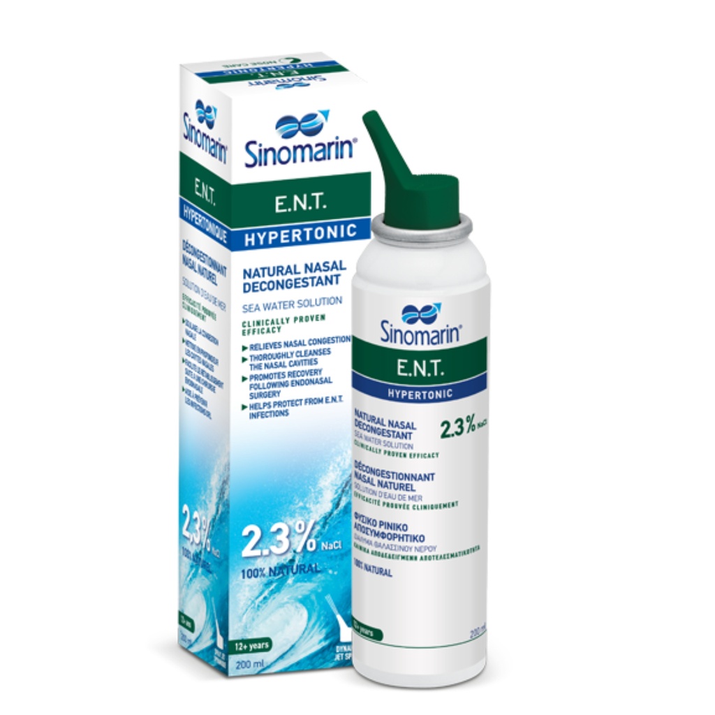 * Sinomarin E.N.T Nasal Spray, 200ml