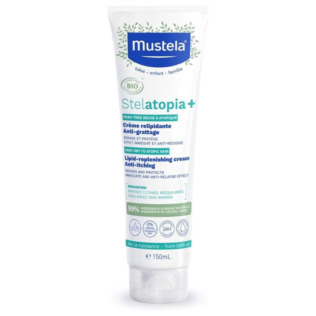 * Mustela Stelatopia+ Lipid Replenish Cream, 150ml
