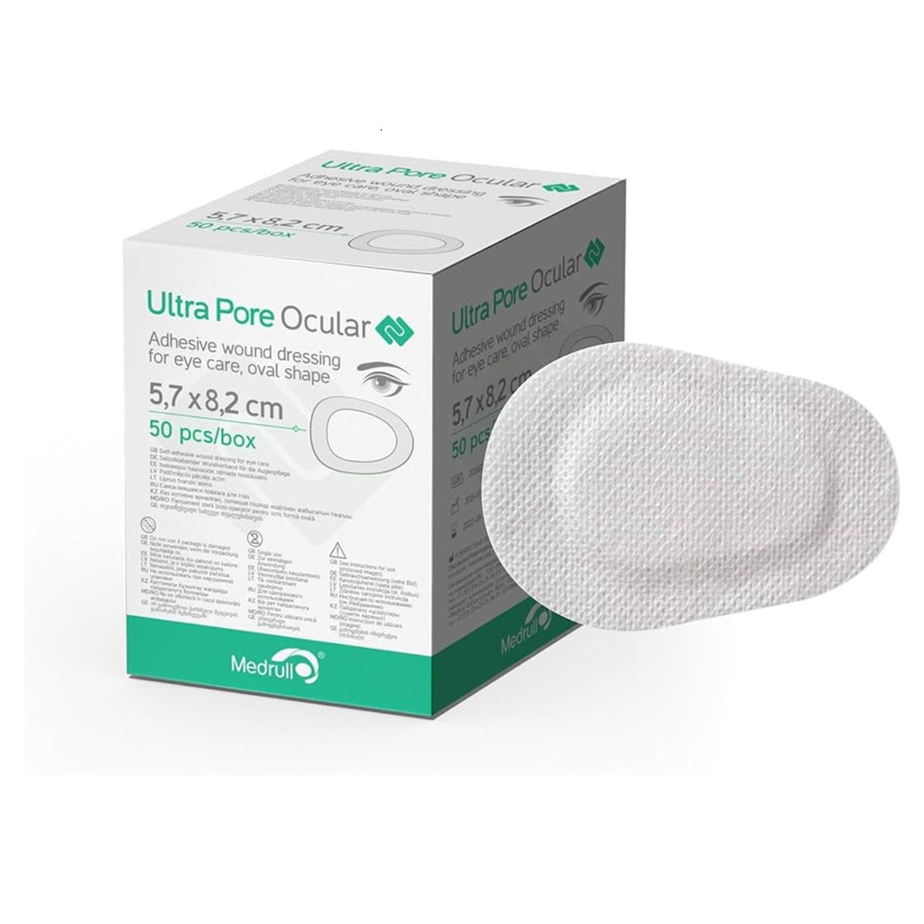 * Sterile  Self-Adhesive Eye Pads - 5.7x8.2cm
