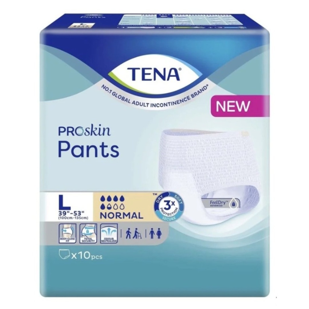 * Tena Pants Normal Large, 10's