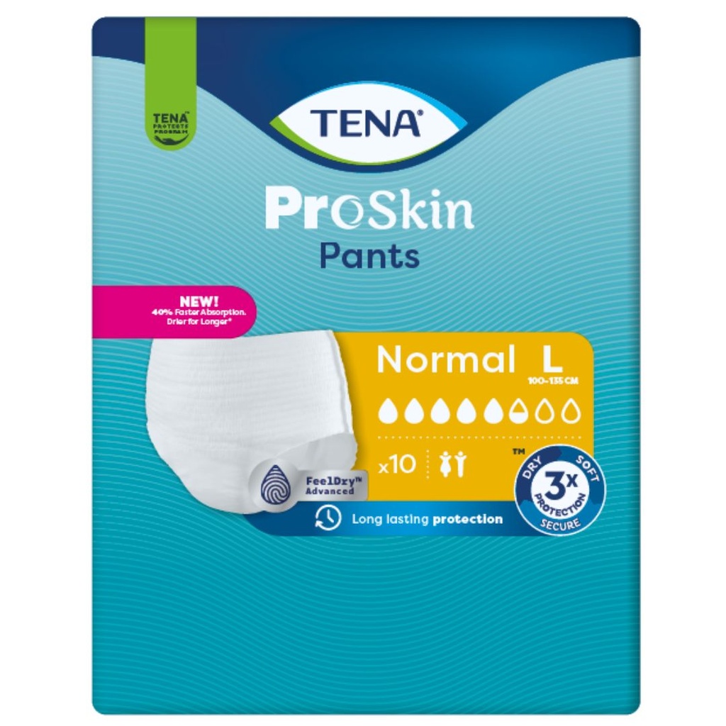 * Tena Pants Normal, 10's - Large