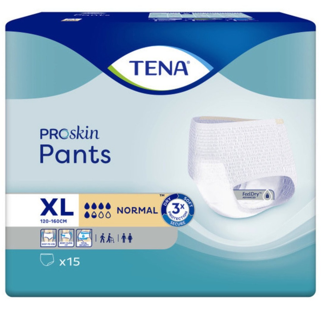 * Tena Pants Normal, 15's - XL