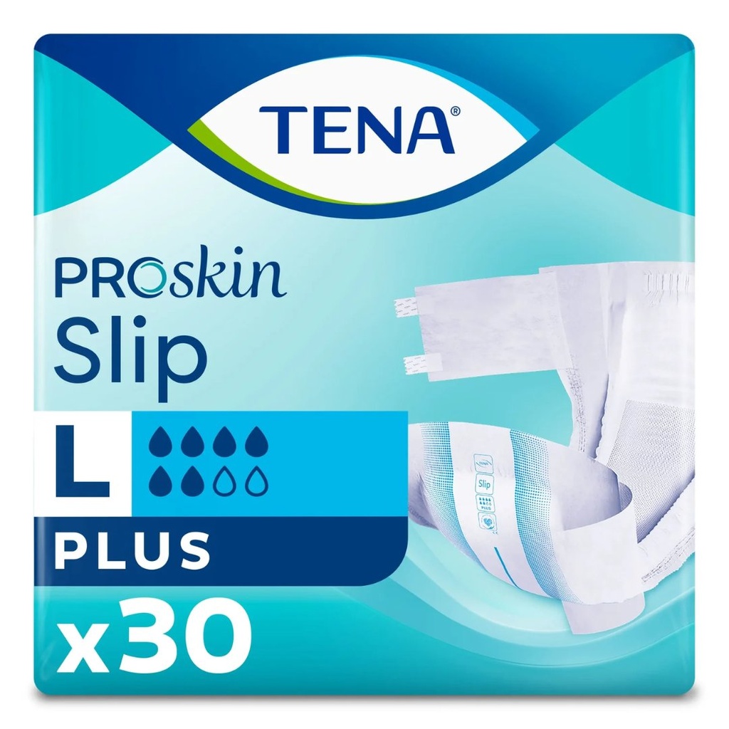 * Tena Slip Plus Large, 30’s
