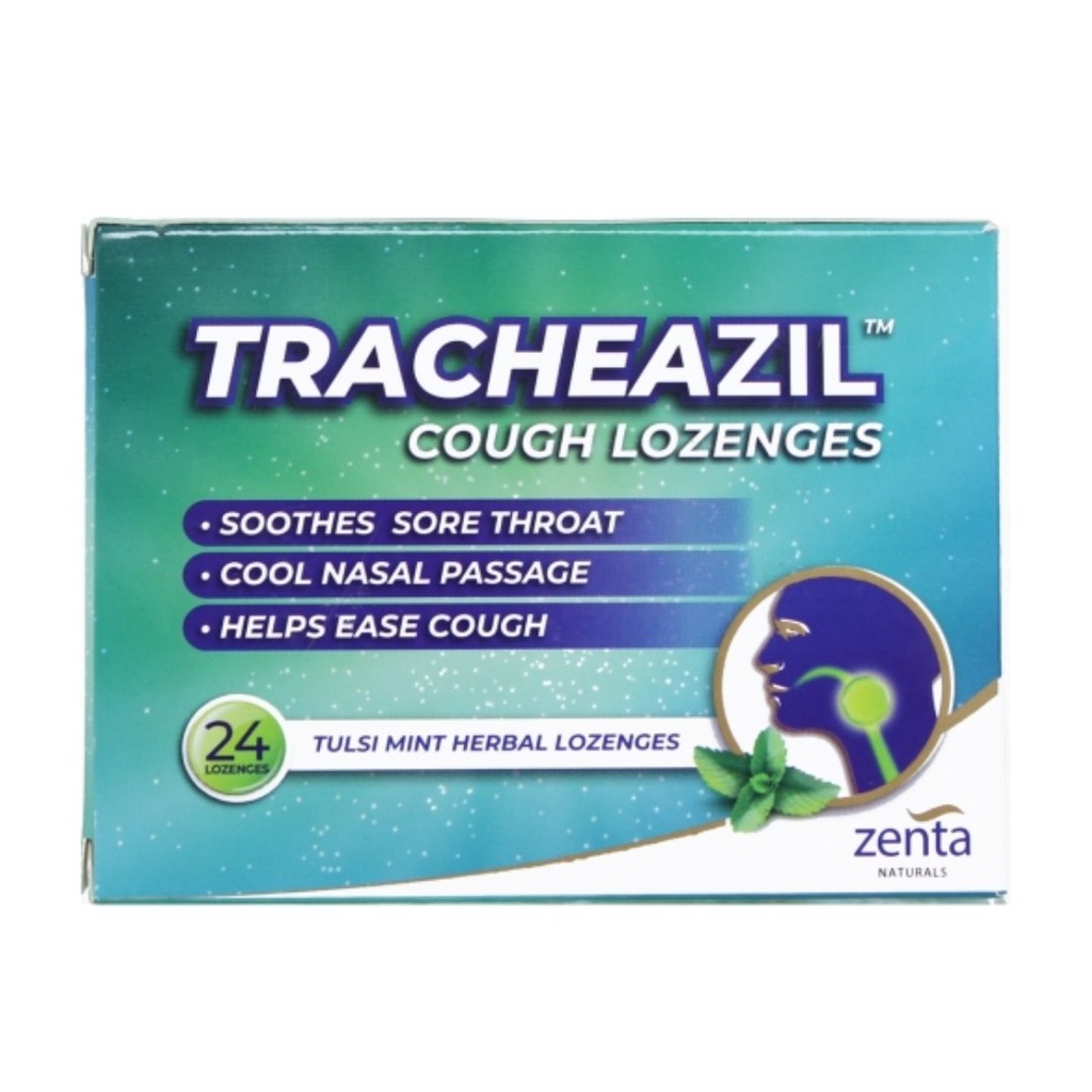 * Tracheazil Cough Lozenges, 24's