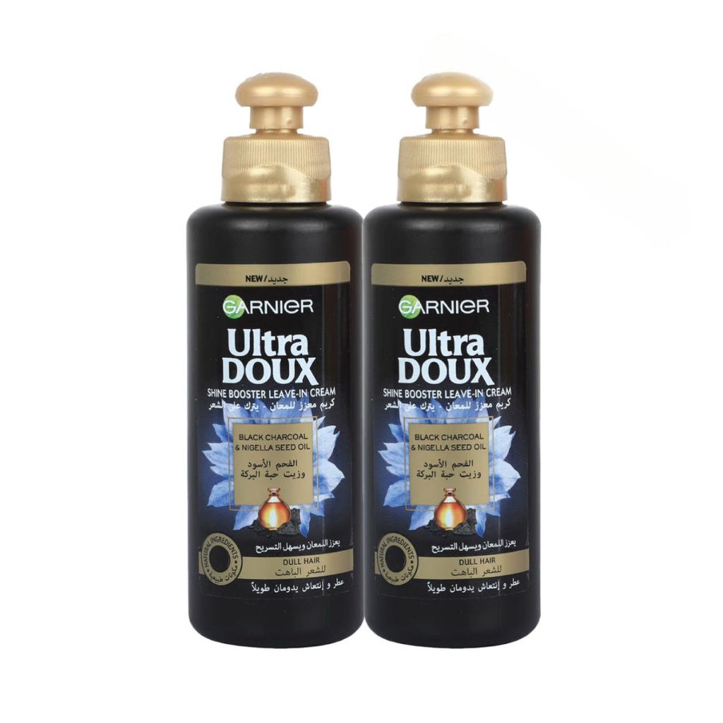جارنييه ألترا دوكس ليف إن بالفحم الأسود، 200 مل - عرض (عبوتين بخصم 30%)