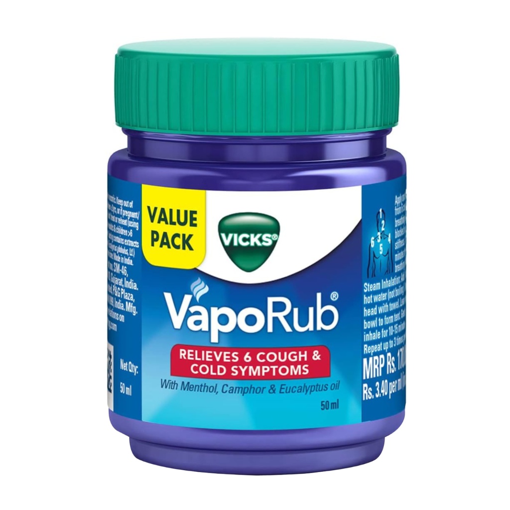 * Vicks Vaporub, 50g