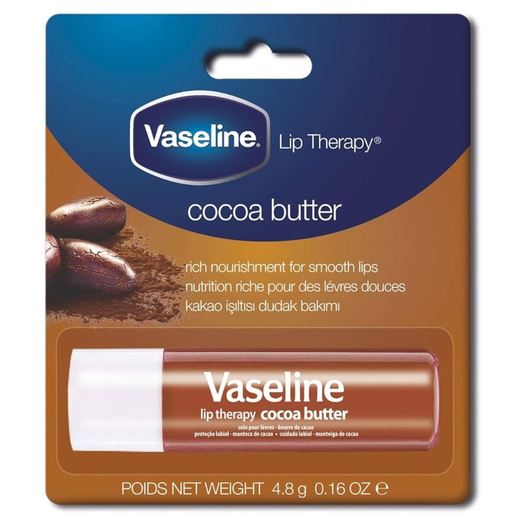* Vaseline Lip Care Cocoa Butter, 4.8g
