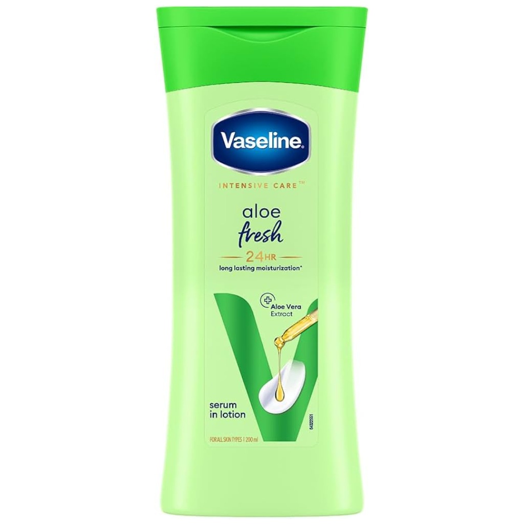 * Vaseline Lotion Aloe Fresh, 200ml