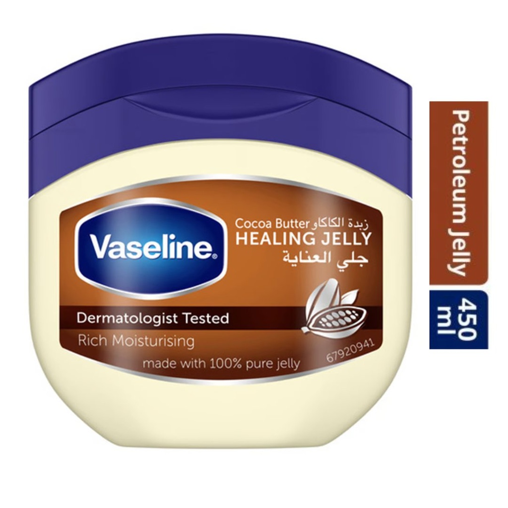 * Vaseline Cocoa Butter Petroleum Jelly, 450ml