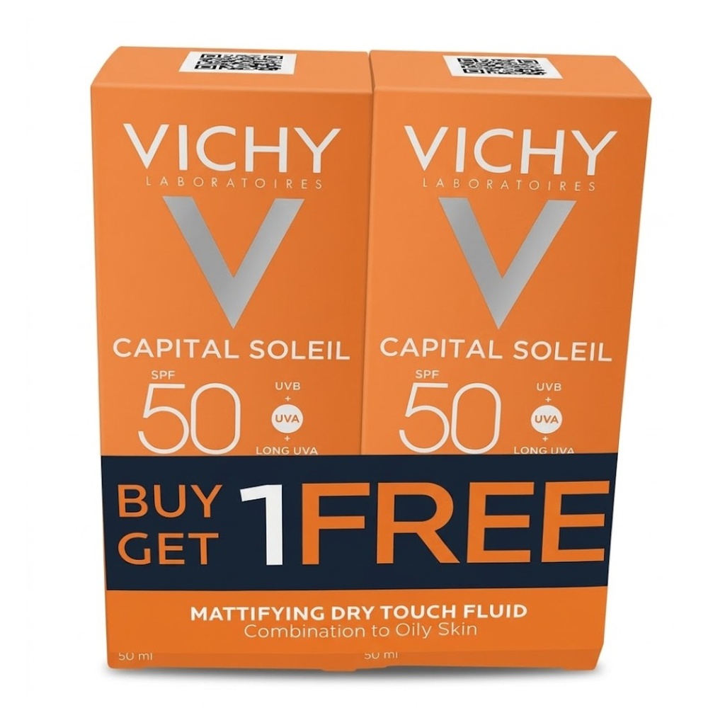 * Vichy Sunscreen Combination to Oily Skin (1+1 Free) OFFER